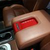 For Toyota Tundra 2014- Armrest Box Protective Covers Carbon Fiber Car Central Armrest Decorative Modification