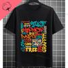 Lustiges Breakdance Grafik-T-Shirt Mit Breakdance-Buchstabendruck 100% Baumwolle Kurzarm Rundhalsausschnitt Design Für Freizeitkleidung
