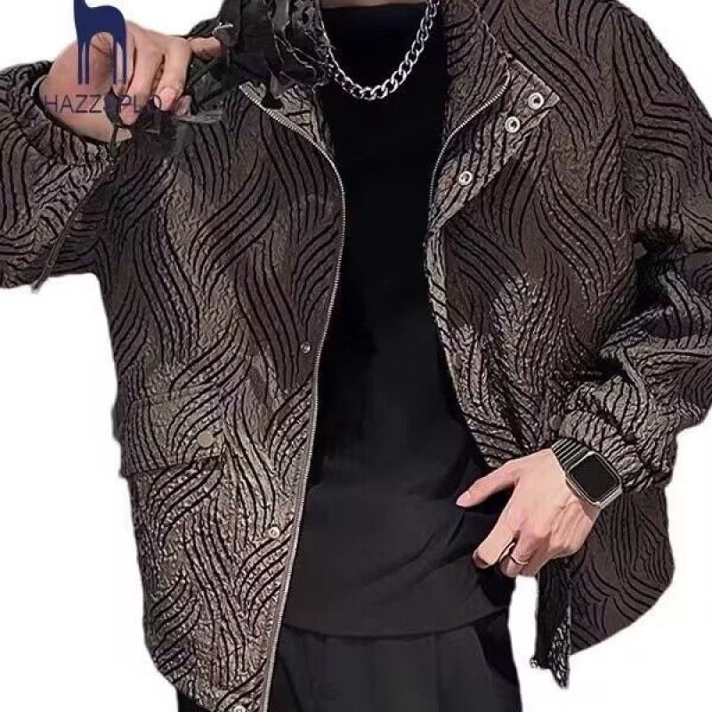 

Piushuai Work Coat Jacket Men s Spring and Autumn Trendy Embroidered New Casual Clothes M