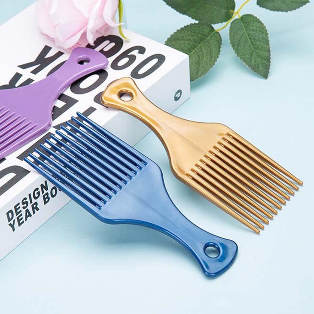 Portable Hair Styling Tool Oil Head Fork Comb Hair Accessories Head Massage Wide Tooth Hair Comb PP Oil Head Men