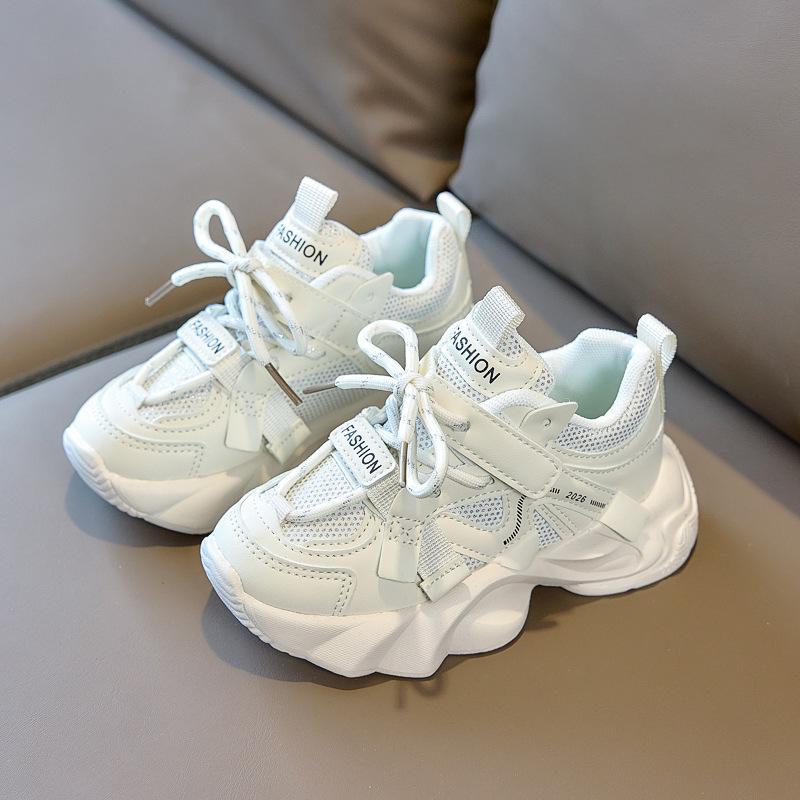 Kids Soft Sole Breathable Non Slip Casual Sports Sneakers For Boys And Girls