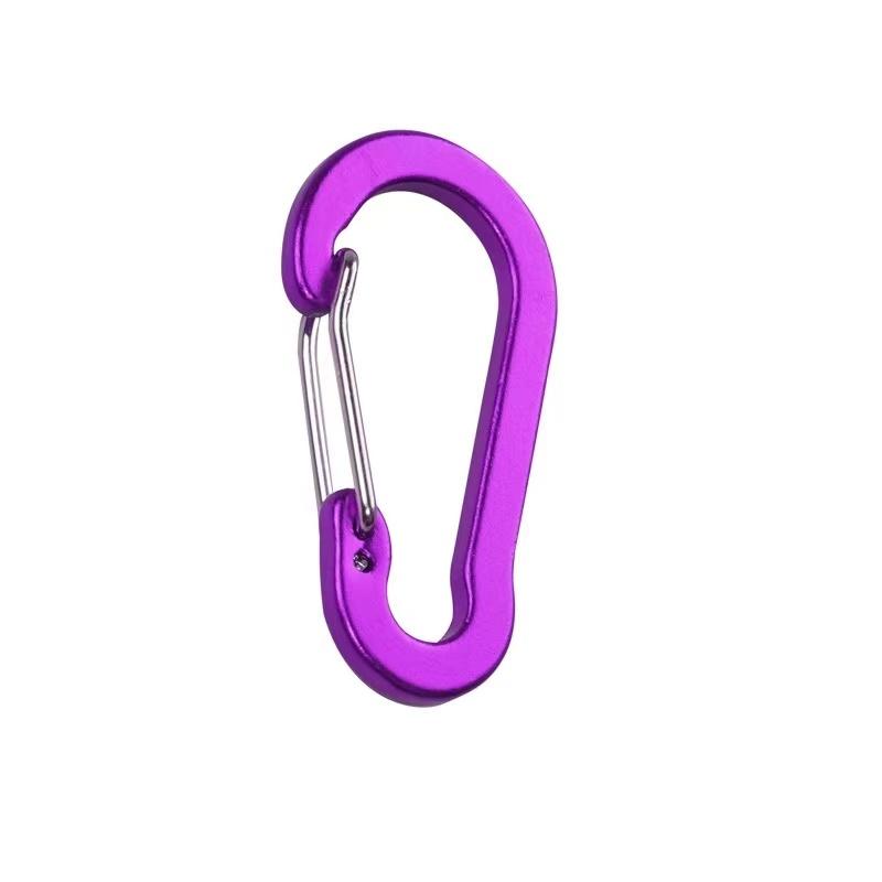 Neue Federhaken Bergsteigen Schnalle Kleine Karabiner Clips Outdoor Camping Multi Tool Angeln Klettern Zubehör Federverschluss
