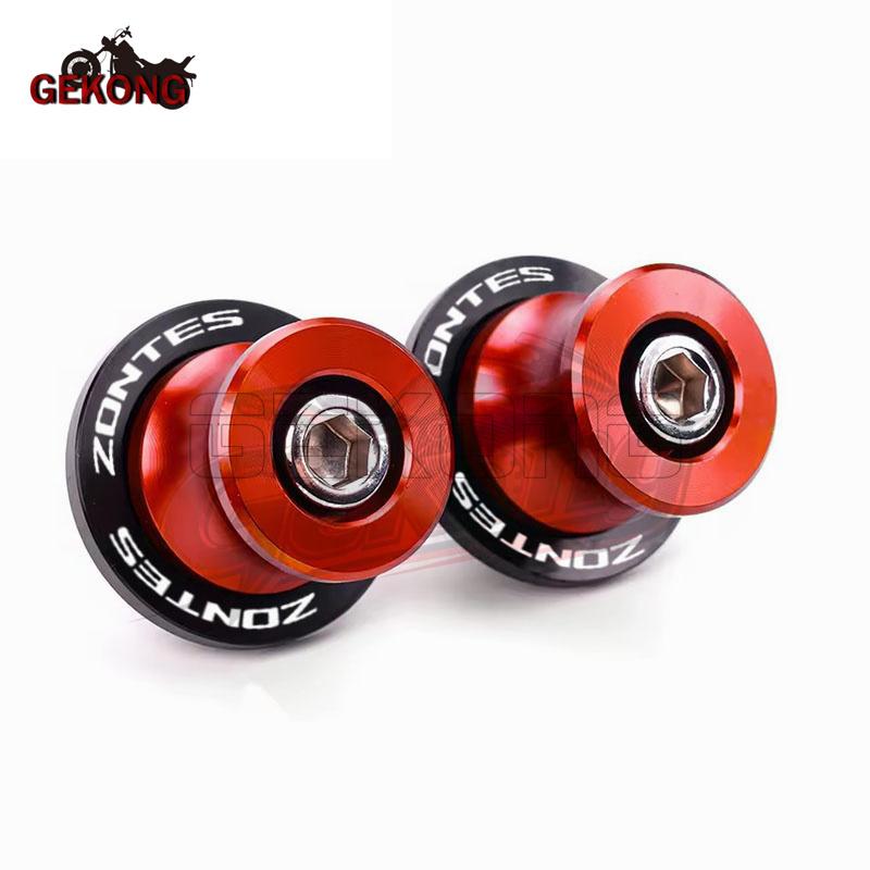 M8 High quality Motorcycle Accessories For Zontes G1 125 ZT125U ZT 125 U ZT 310R 310X ZT310R Swingarm Spools Slider Stand Screw