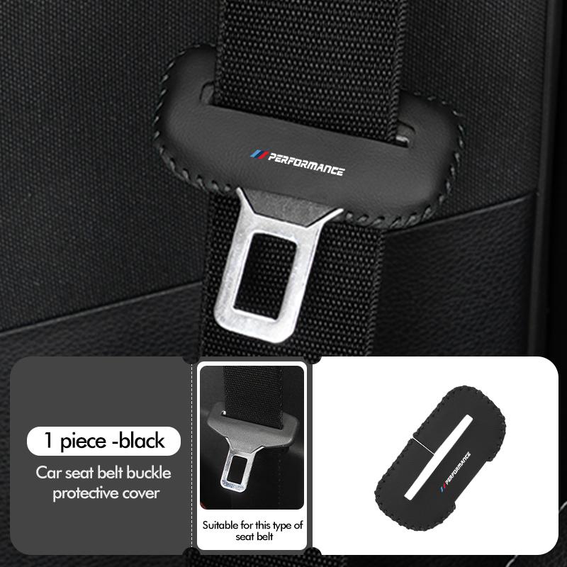 

1/2/5pcs Auto Leather Belt Buckle Protector Durable Guard Cover For BMW E93 F10 F20 F30 F40 F15 F25 F26 F31 F49 F86 M3 M5 X3 E90