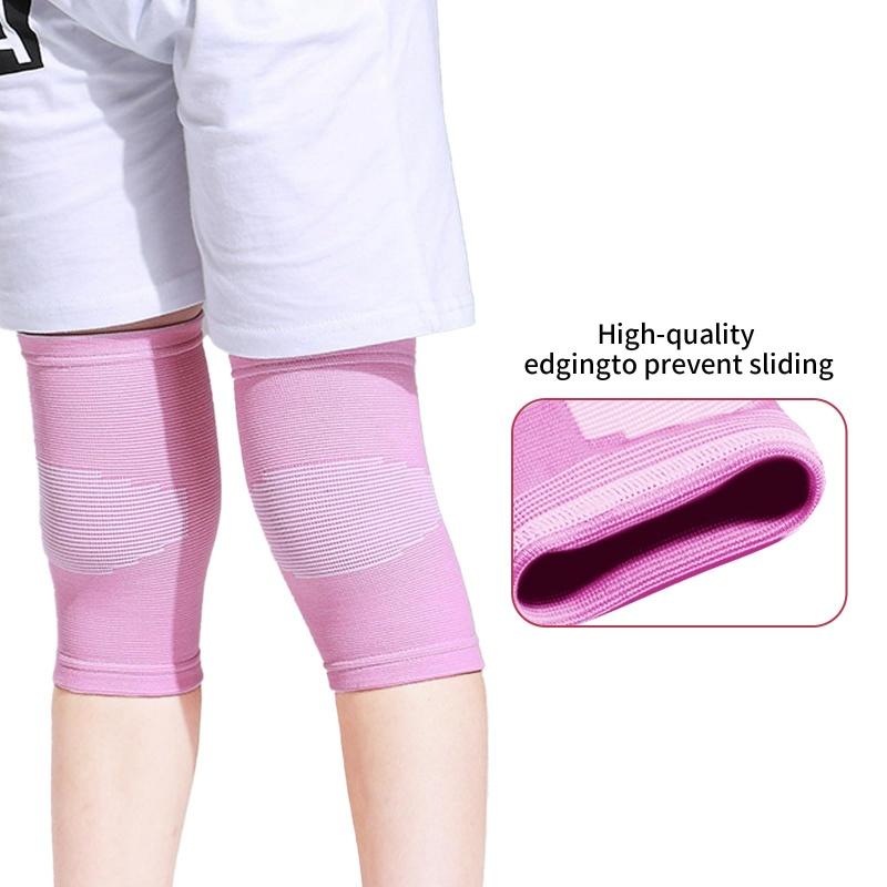 1 Pair Kids Knee Brace Knee Pads For Sports Youth Knee Compression Sleeve Support For Boys Girls Safety