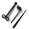 A84E-Candle Care Kit With Hook And Snuffer, Wick Trimmer, 4-Piece Set Luxury Candle Maintenance Kit