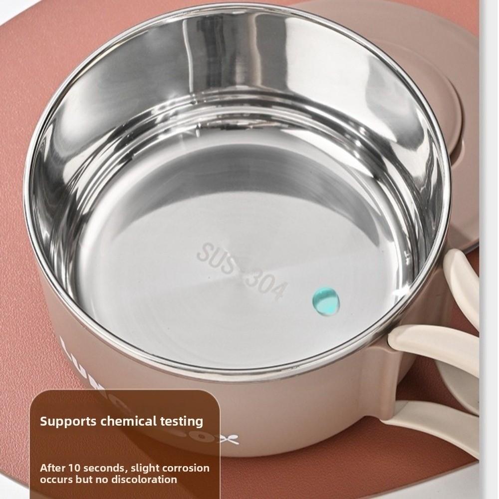 With Lid Noodles Ramen Bowl Large Capacity Fruit Salad Rice Soup Bowl Kitchen Accessories