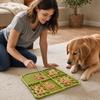 Slow Feeder Bowl for Dogs and Cats with Silicone Placemat and Lick, Non- Interactive Pet Feeding Set