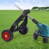 Adjustable Wheels Support Wheels Auxiliary Wheel Trimmer Attachment for Cordless Grass Trimmer for Comfortable Lawn Care