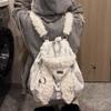 Hochwertiger süßer Plüsch-Hasenohren-Hut-Rucksack Herbst und Winter neuer großer vielseitiger Rucksack Damen