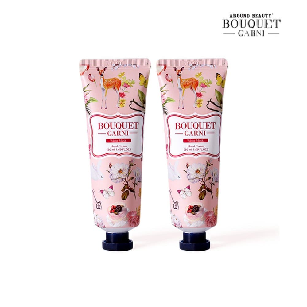 

BOUQUET GARNI Крем для рук с глубоким ароматом Белый мускус 50 мл x 2