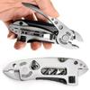Multi-Tool Plier Camping Hiking Outdoor Survival Gear 45 Steel Foldable Wire Cutter Wrench Screwdriver