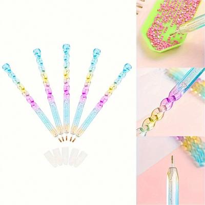 5D Diamond Painting Cross Stitch Point Diamond Pen Accessories DIY Diamond Painting Tools for Diamond Painting, Nail Art, Rhinestone Picking