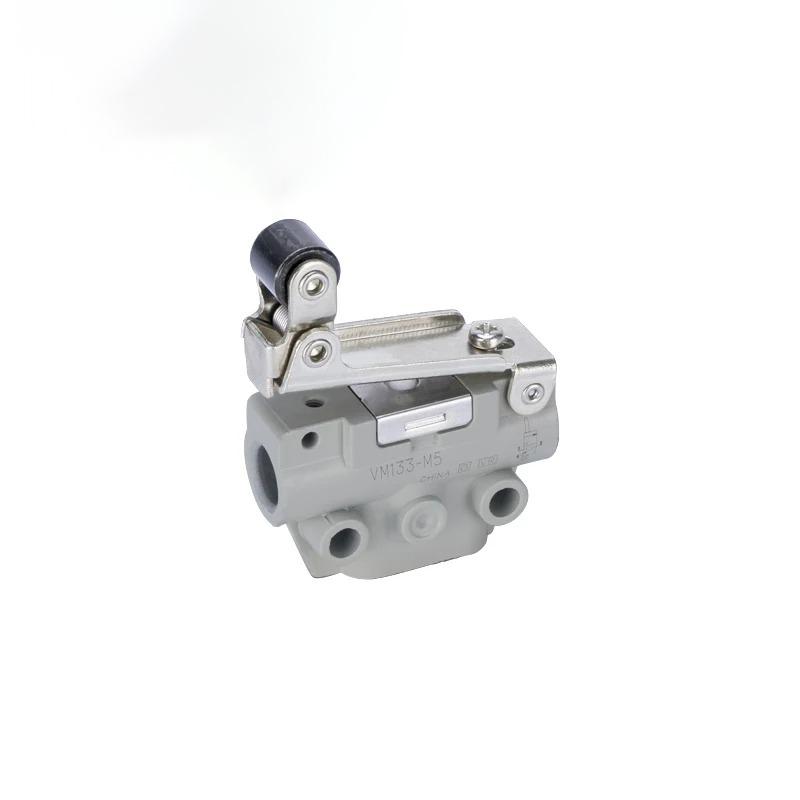 Pneumatischer Rollenschalter Zwei-Wege-Schalter Zwei-Positionen-Schalter Drei-Wege-Schalter Mechanisches Ventil Manuelles Ventil VM131-01-00A VM120-01-00A VM133-M5-01SA