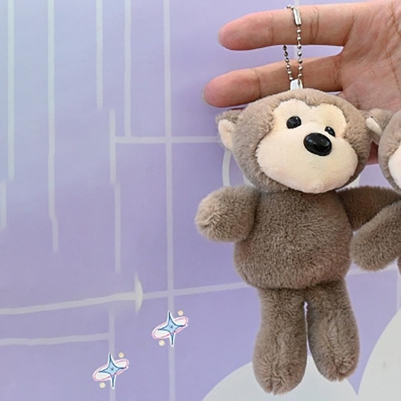 1 Pcs Cute Cartoon Monkey Plush Toy Plush Animal Soft Baby Soothing Doll Children'S Christmas Gift