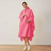 Adult cape raincoat men's and women's light and breathable waterproof zipper outdoor hiking universal poncho portable