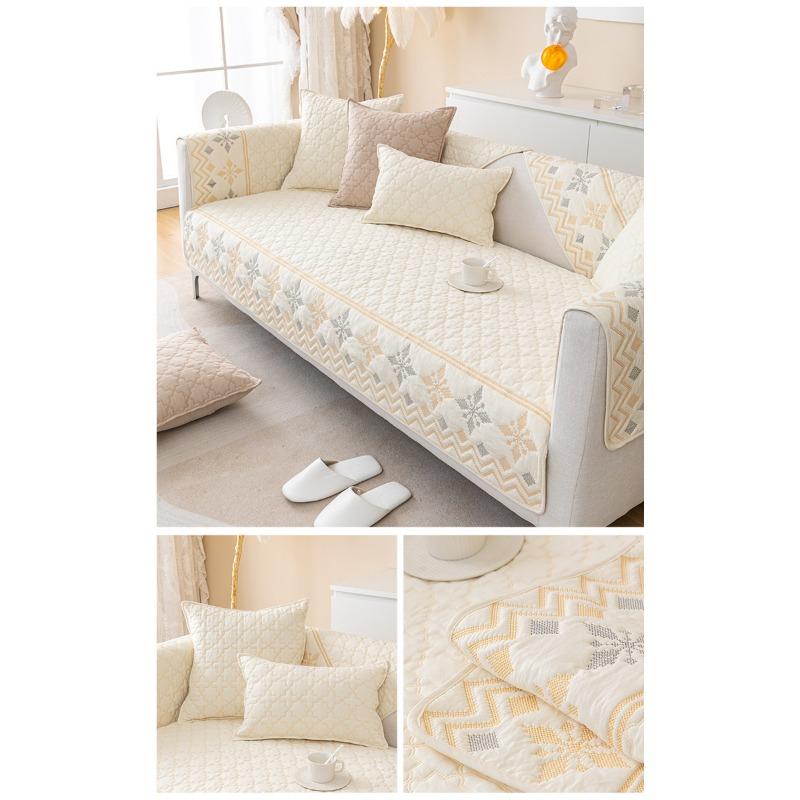 

Диванная подушка Four Seasons, обычные ткани, кожаная нескользящая утолщенная подушка, простая современная 70*70cm