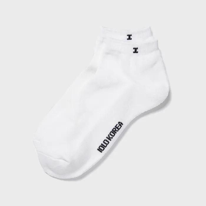 Mesh Ankle Socks_White