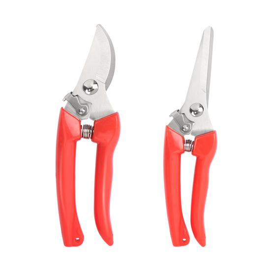 Forbici da Giardinaggio Impugnatura Antiscivolo Raccolta Frutta Acciaio Inossidabile Potatore Ramo Fiore Bonsai Attrezzo da Giardino Forniture da Giardino
