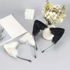 Artificial Cat Ears Headband Furry Lolita Ears Headwear Practical Hair Accessories  Adults