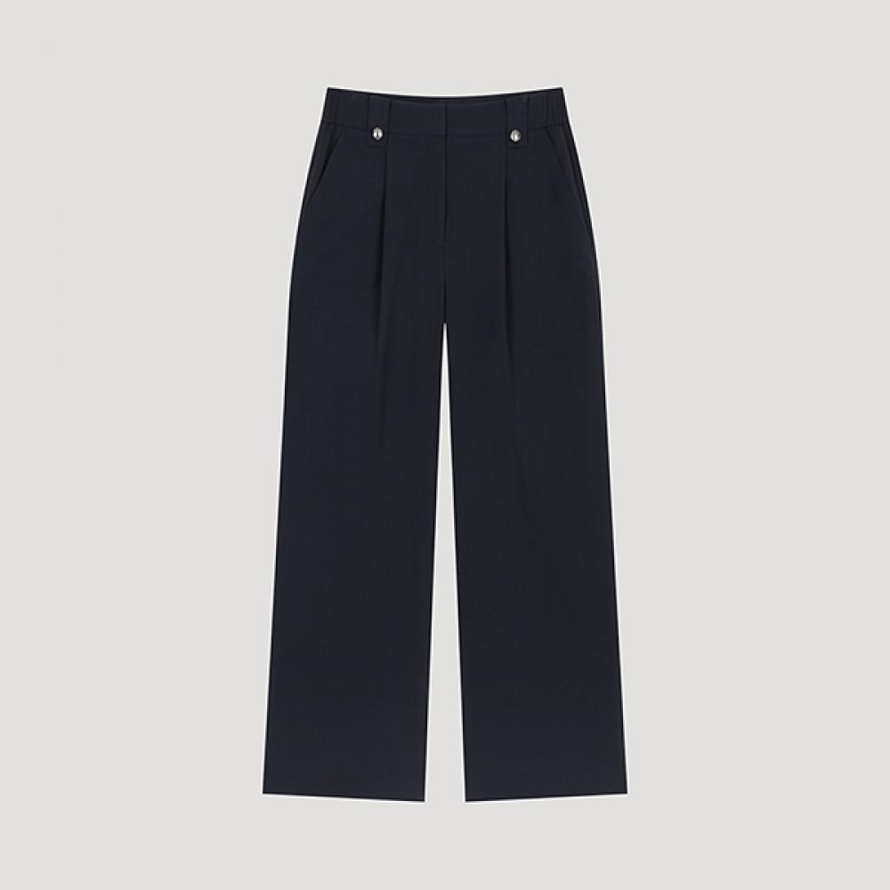 

She S miSS Metal Button Side Banding pantS SwwSlo21010 Dn DARK NAVY/44