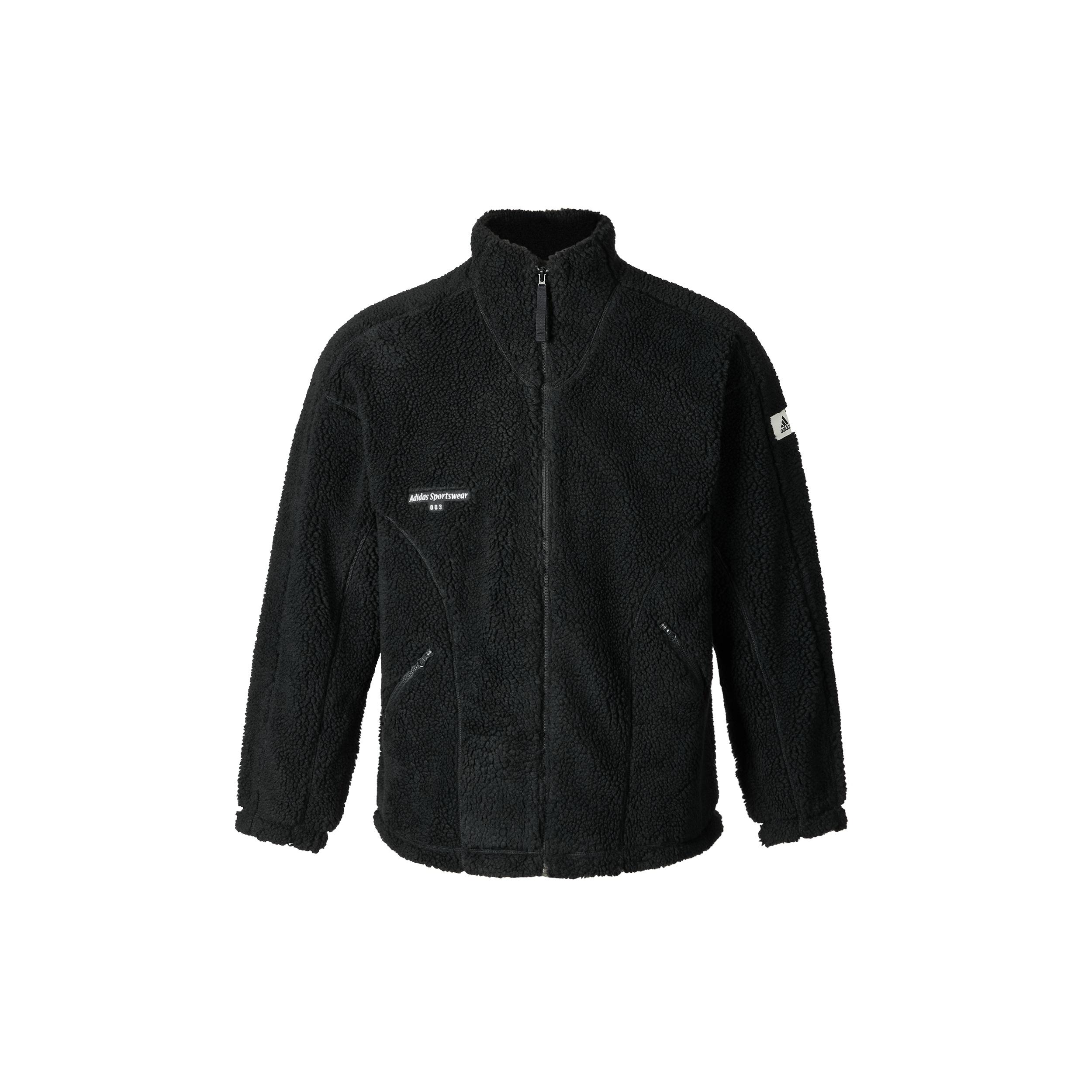 adidas Sportswear Lounge Jacket  Black  Men s IQ1366 S