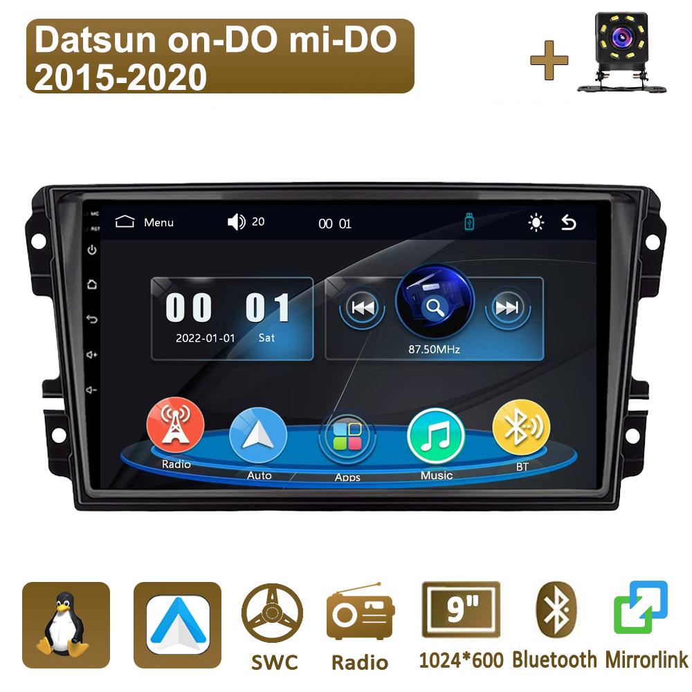 

Icreative Car Radio Multimedia MP5 Player Head Unit Stereo BT For Datsun on-DO mi-DO 2015-2020 чёрный