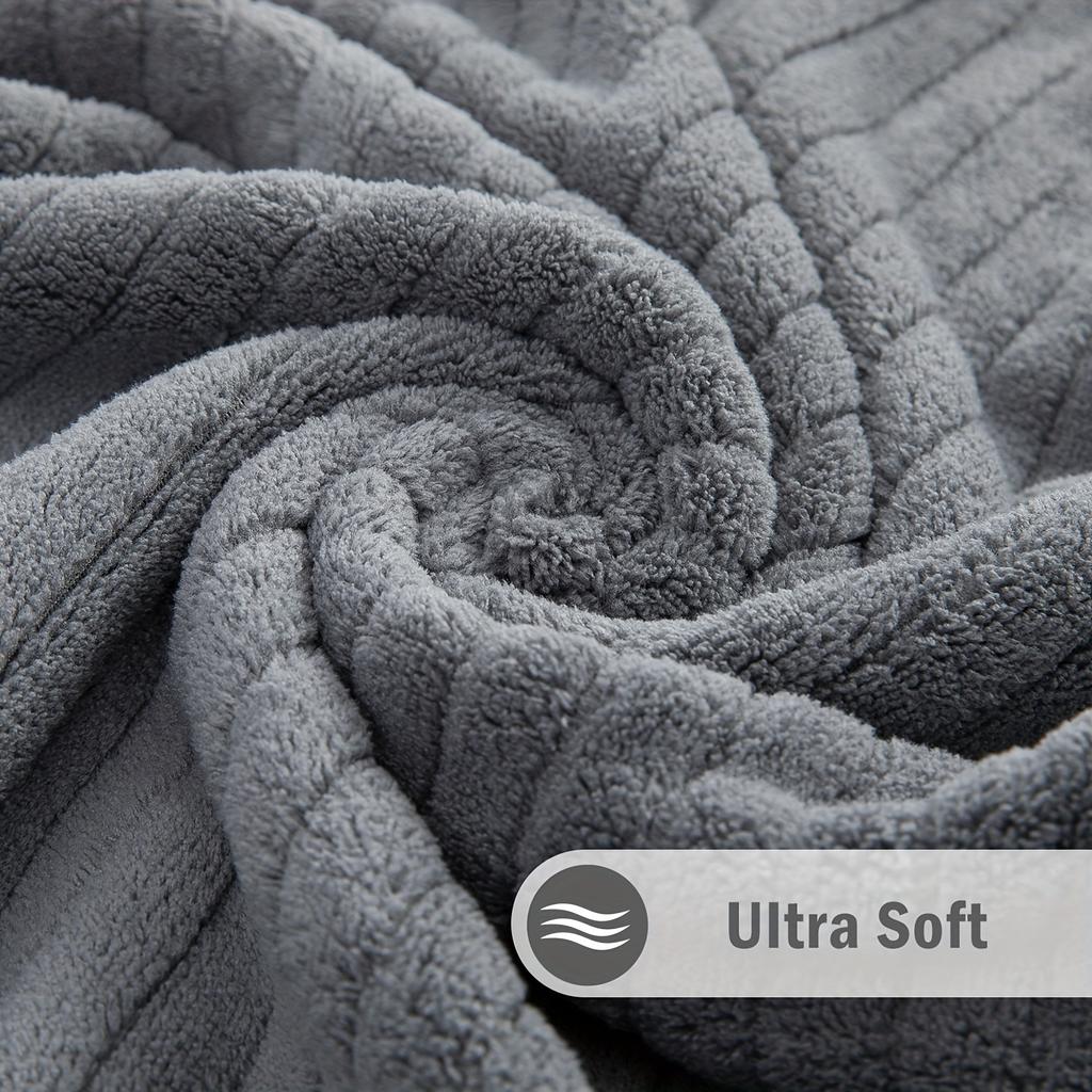 4PCS Bath Towels Set Large Towel Microfiber Absorbent Super Soft Bathroom Quick Dry Shower Towels for Home Adults Family Hotel