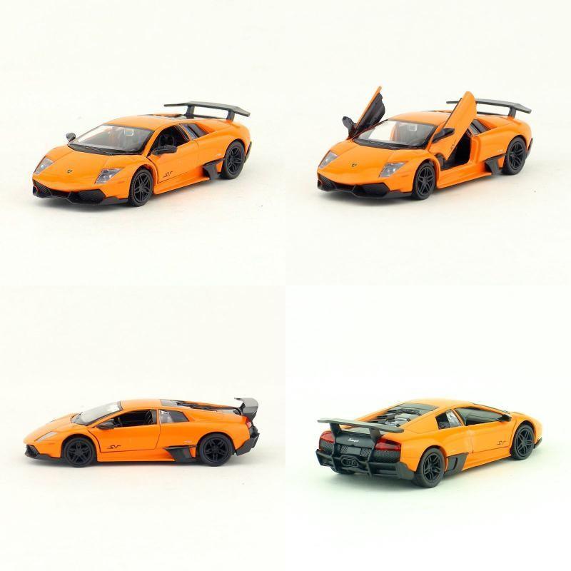 Lamborghini Lp6704 Alloy Car Model 1:36 Scale With Inertia Control For Kids And Collectors