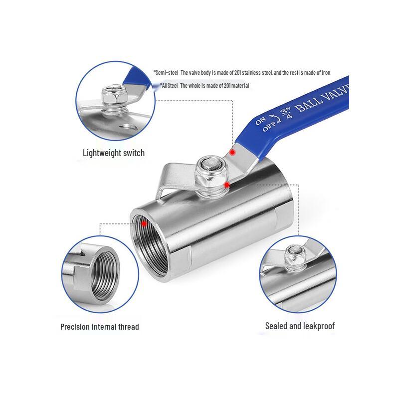 Stainless Steel Internal Thread Ball Valve