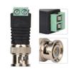 BNC Stecker Schraubklemme Koax Video Balun Adapter