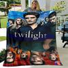 The Twilight Saga HD Printed Soft Plush Blanket,Flannel Blanket Throw Blanket for Living Room Bedroom Bed Sofa Picnic Kids Cover