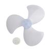 Desk Fan Blade 16 Inch Fan Blade Quiet Operation PP Plastic Material Efficient Airflow For Standing Pedestal Fan