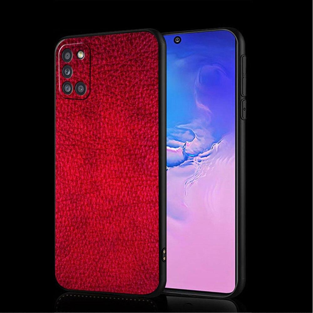 For Samsung Galaxy A21s A71 A12 A72 A41 A31 A02s A51 A52 A32 4G A22 A73 A03s A52s 5G A33 Original Leather Pattern Phone Case