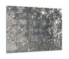 GLASS PROTECTIVE PLATE FOR STOVE 60x52 SILVER