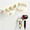 Self Adhesive Hair Dryer Holder Wall Mount No Drill Stainless Steel for Blow Dryer Straightener Curling Bathroom Accessories