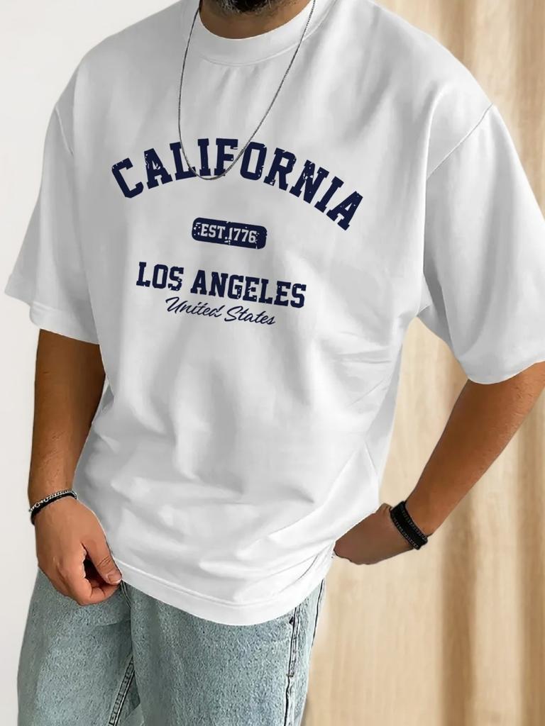 2026 Unisexs Pure Cotton Tshirt New Summer Style Casual Fashionable Comfortable Soft Breathable Simple Letter Pattern Print