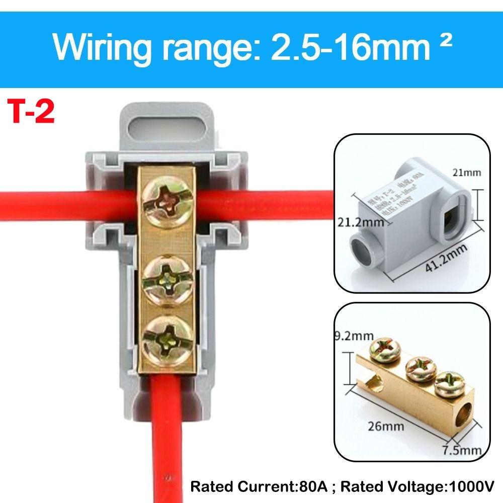 Electrical Connectors High Power High Power Splitter Conductor Brass Large Current Wire Connector Terminal Blocks