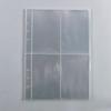 10 Sheets Punched Pocket Photo Pockets for Ring Binder Albums Clear Punched Pockets File Sheet Protector Binder Sleeve