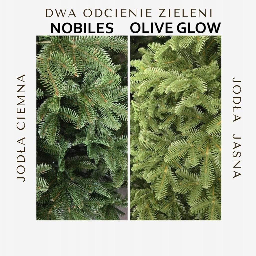 Artificial Christmas Tree 100% Pe Nobiles Fir 2D Small Like A Natural Living Tree