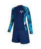 Lenomasuyeongbog Dam Kort Zip-Up UV-skyddsställ Set Svart Rn-Ls2G932-Nv