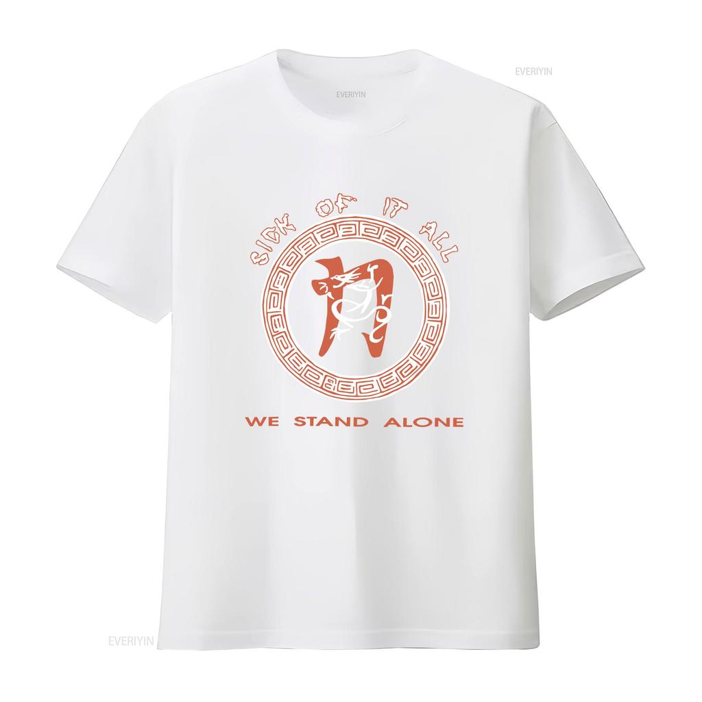 T-shirt Hardcore Punk Vêtements Vintage Lavé Élégant Respirant Vêtements de Designer Streetwear Homme Confortable