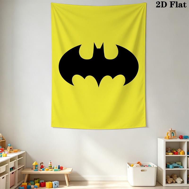 Batman Logo Minimalist Design Threepiece Set 1 Duvet Cover 2 Pillowcase Without Core Bedding Set Christmas Birthday Gift