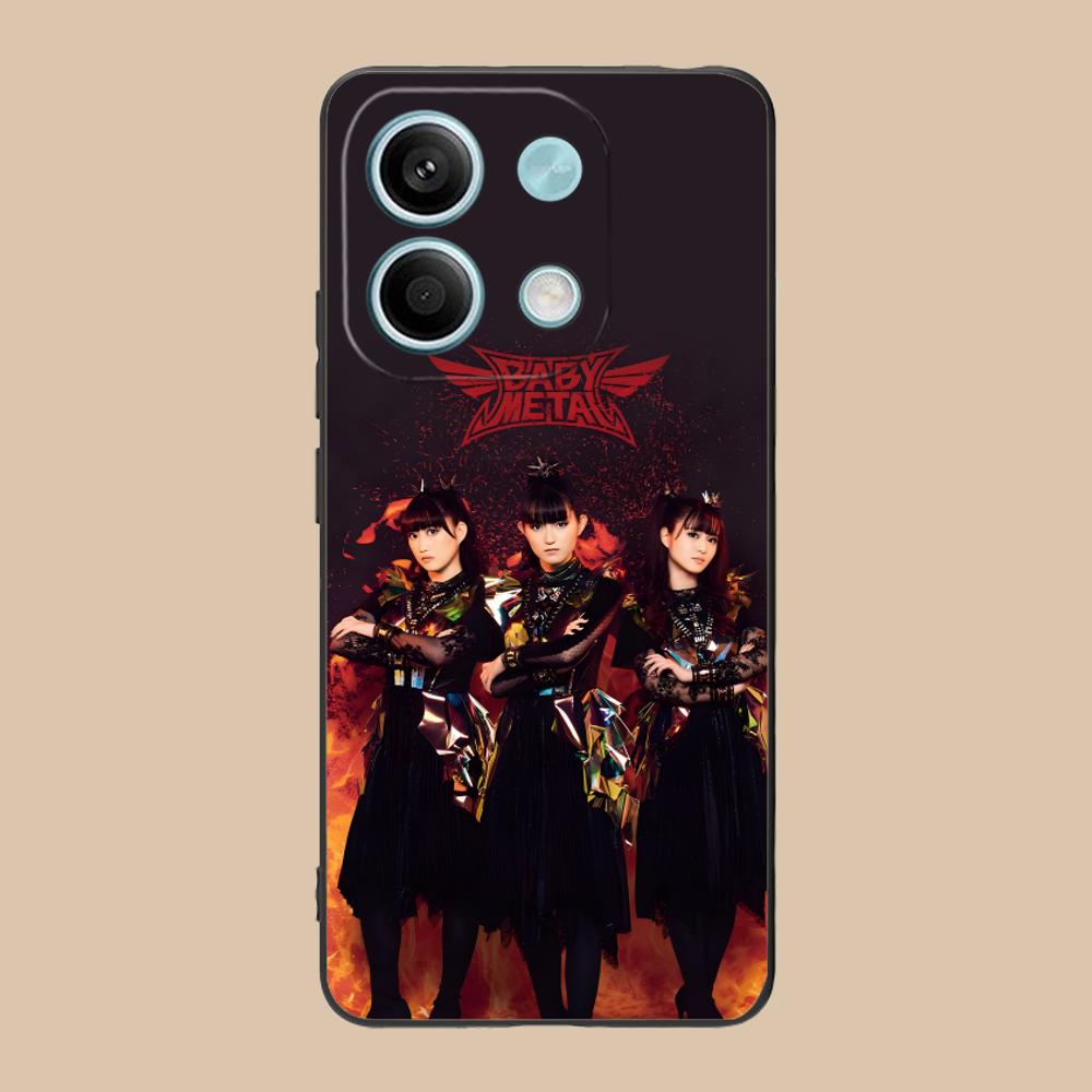 Cute Babymetal Mobile Phone Case for POCO M6 M5 M4 M3 X7 X6 X5 X4 X3 F6 F5 F4 Pro GT 5G Colour Printing Cover Cellphones Pretty