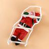 Merry Christmas 25cm Christmas Climbing Ladder Rope Hanging Christmas Theme Xmas Hanging Pendant Santa Claus Gift