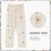 Women's Korean-Style Loose Pajama Pants - Imitation Cotton, Spring/Autumn