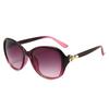 Sunglasses Women'S High-End Sense Diamond-Encrusted Sunglasses Shading Summer Korean Tide Fashion Elegant Stall Retro Big