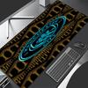 Manchester City Fußballclub Thema Premium Rutschfestes Mauspadd mit Genähten Kanten, Strapazierfähiges Gummi-Material, für Schreibtisch & Gaming Tolle Geschenke