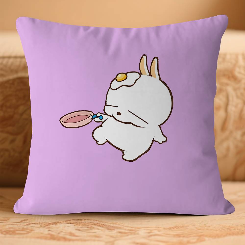 MashiMaroS Anime Cartoon Pillow Case Removable Washable Cushion Cover – All-Season Soft Linen