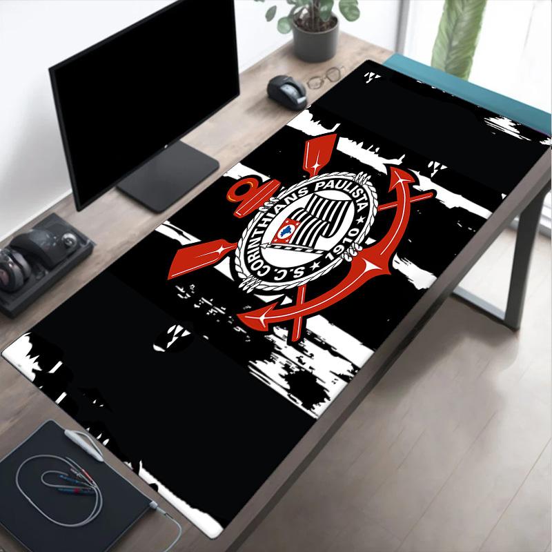 Corinthians Football Club Crest Mouse pad Mouse pad, Gaming Mouse Pad, keyboard pad, Desk Decor for computer notebook Fan Gift Birthday Gift
